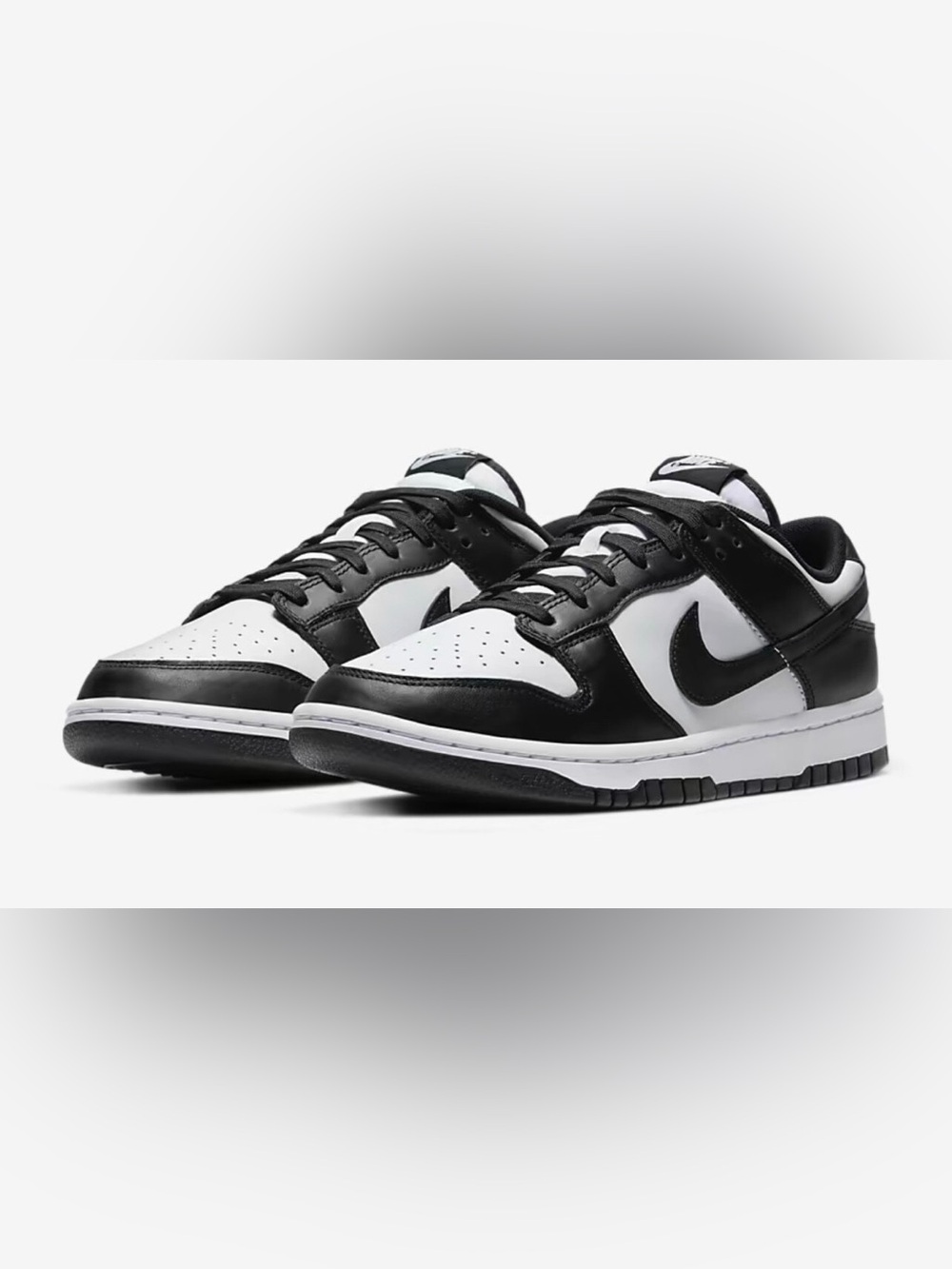 Nike Black and White Panda Dunk Sneakers | Size 6.5